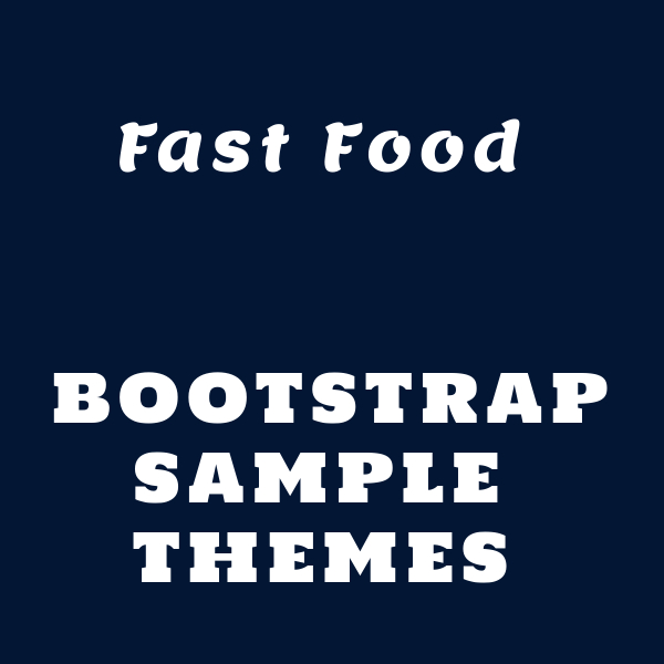 fastfood_boostrap